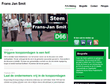 Tablet Screenshot of fransjansmit.friks.nl